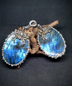 Labradorite ear weights