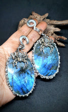 Load image into Gallery viewer, Labradorite ear weights